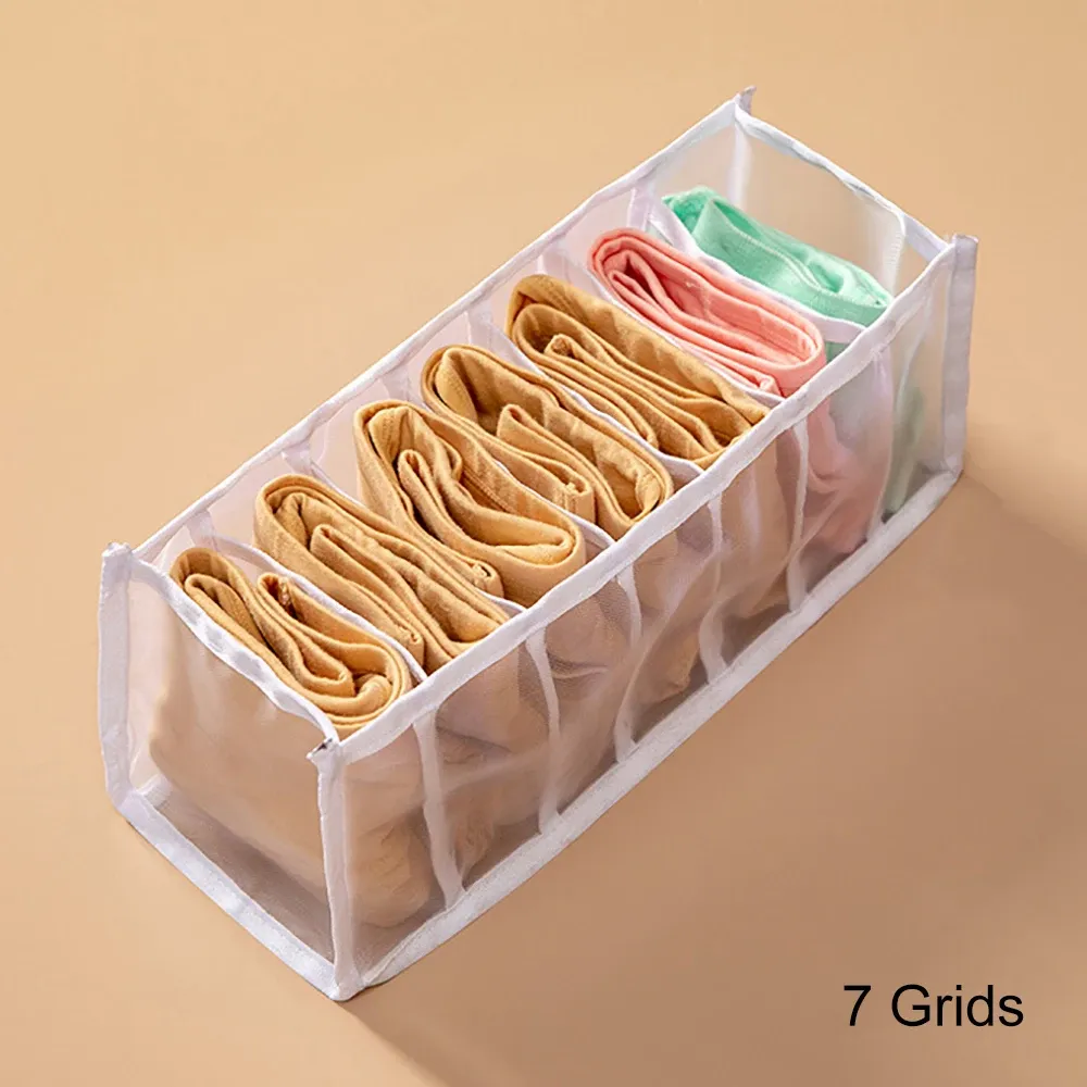 Organisateur de tiroirs à compartiments pour armoire, idéal pour sous-vêtements, soutiens-gorge, chaussettes et culottes 8