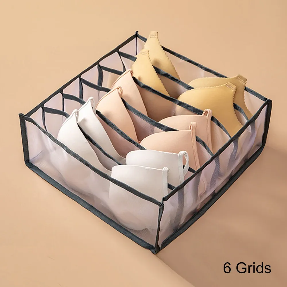 Organisateur de tiroirs à compartiments pour armoire, idéal pour sous-vêtements, soutiens-gorge, chaussettes et culottes 7
