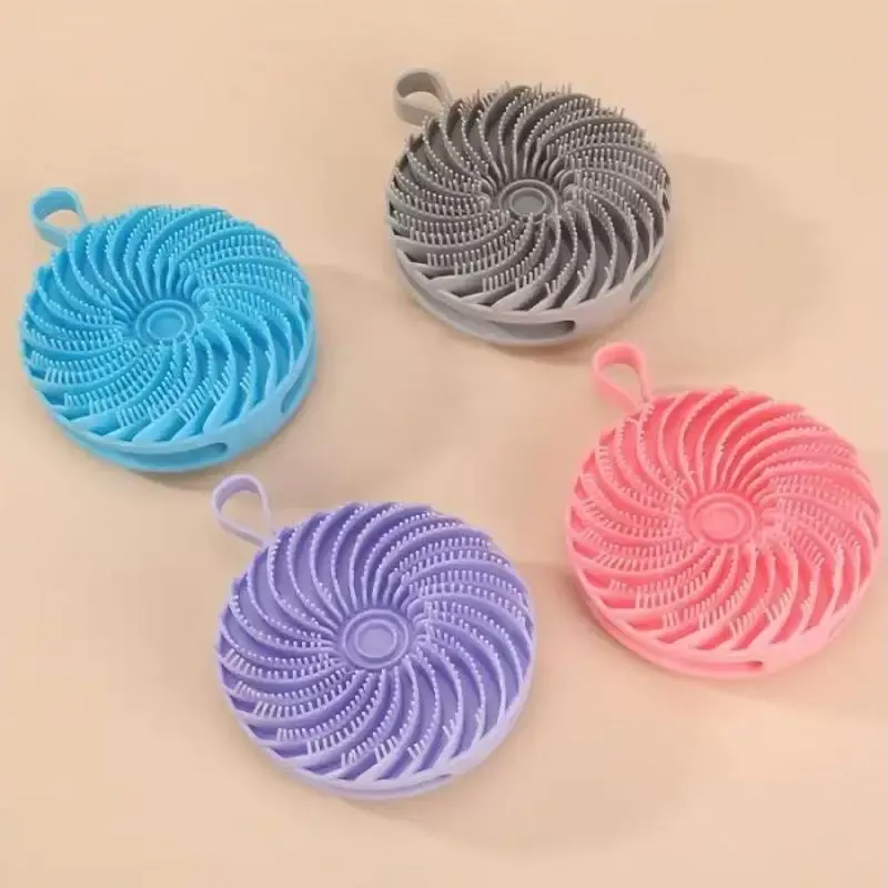 Brosse de douche en silicone pour un usage quotidien