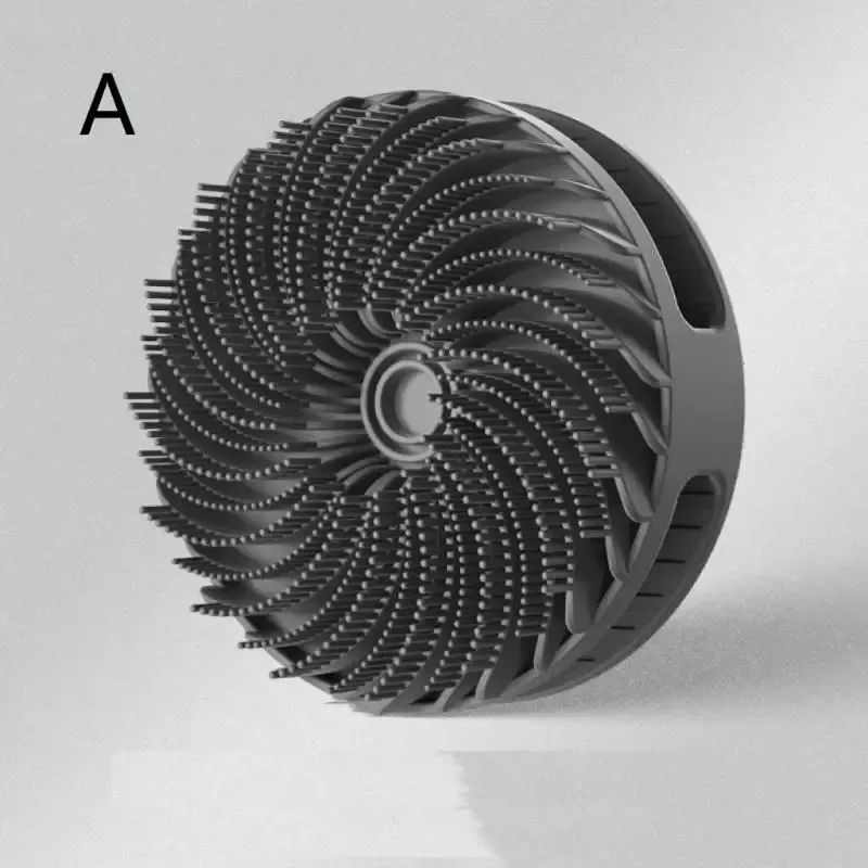 Brosse de douche exfoliante en silicone double face, masseur de cuir chevelu, brosse à shampoing pour femme et homme 14