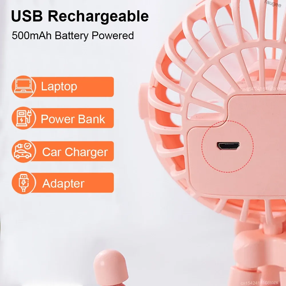 Ventilateur portable à clip, usage au bureau