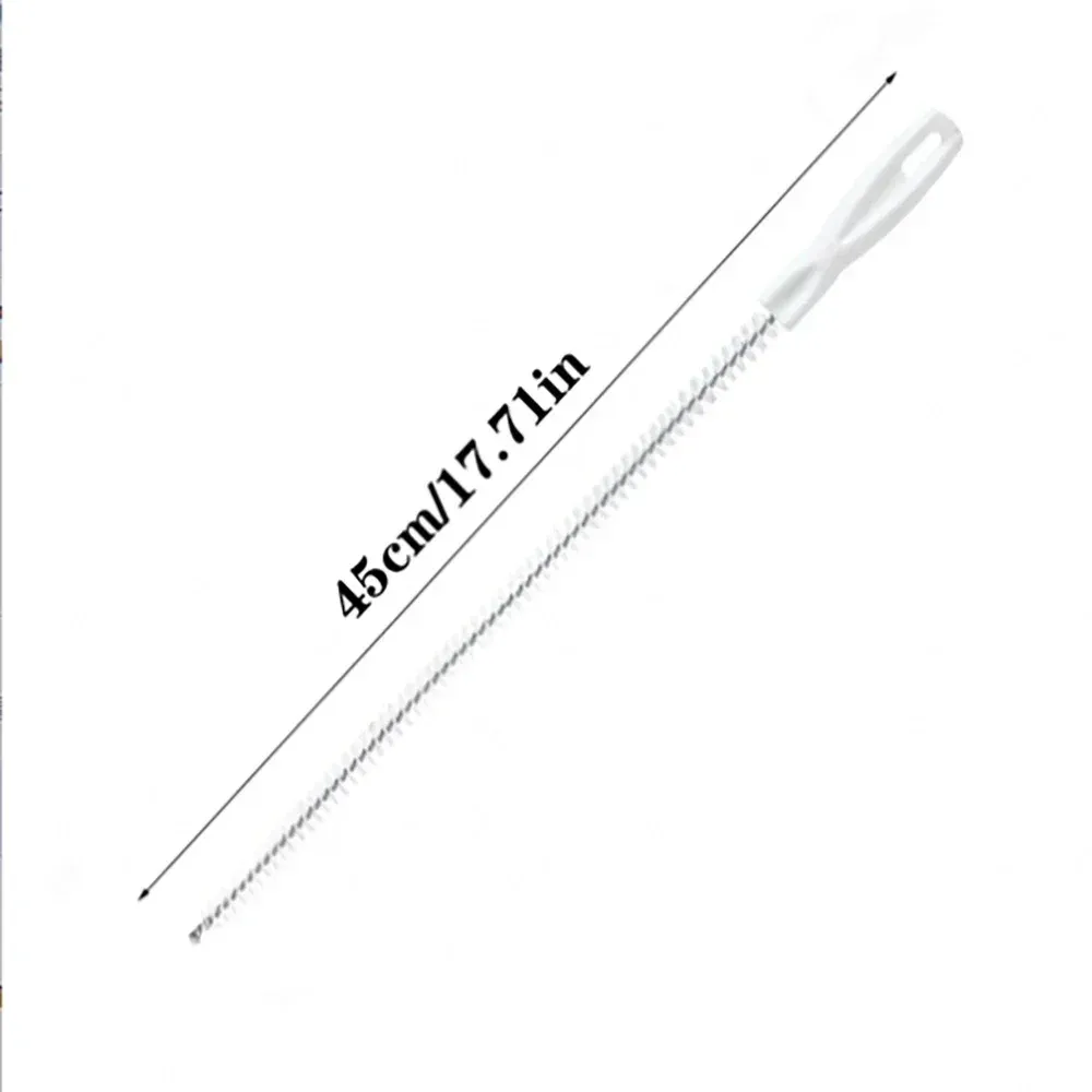 Brosse pliable de nettoyage de canalisation pour évier, salle de bains et cuisine, lot de 1 2