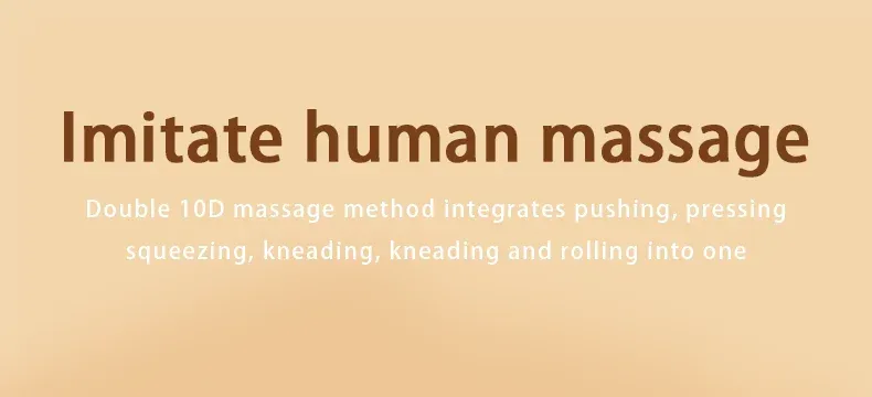 Détail de l'oreiller de massage