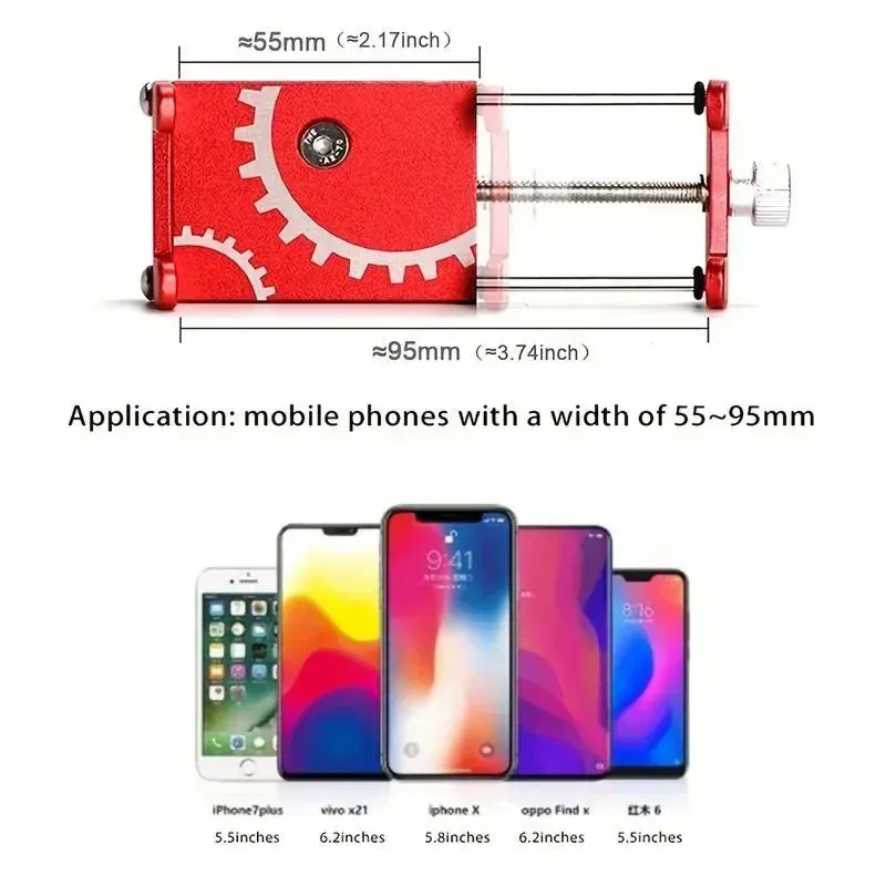 Support de téléphone vélo en utilisation