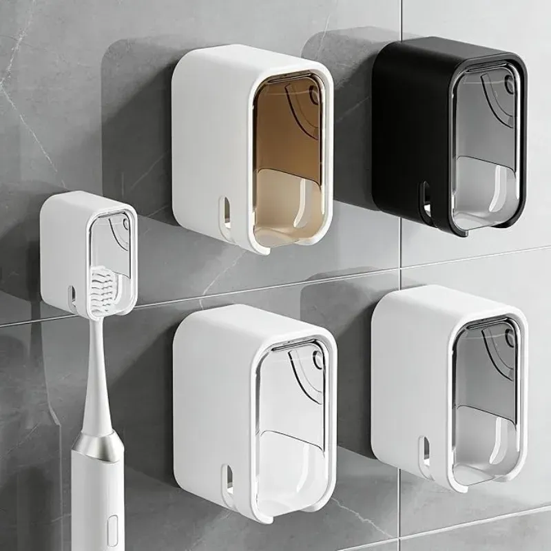 Support mural pour brosses à dents, mise en situation