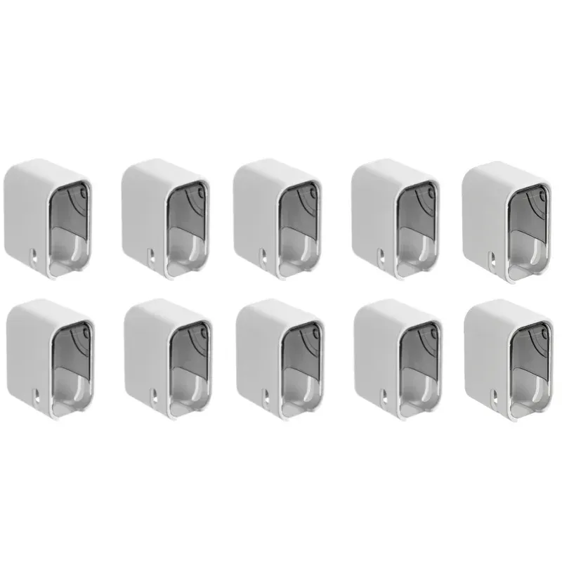 Support mural pour brosses à dents avec couvercle, auto-adhésif et sans perçage 25