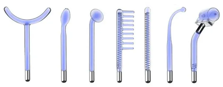 Électrode haute fréquence, soin de beauté