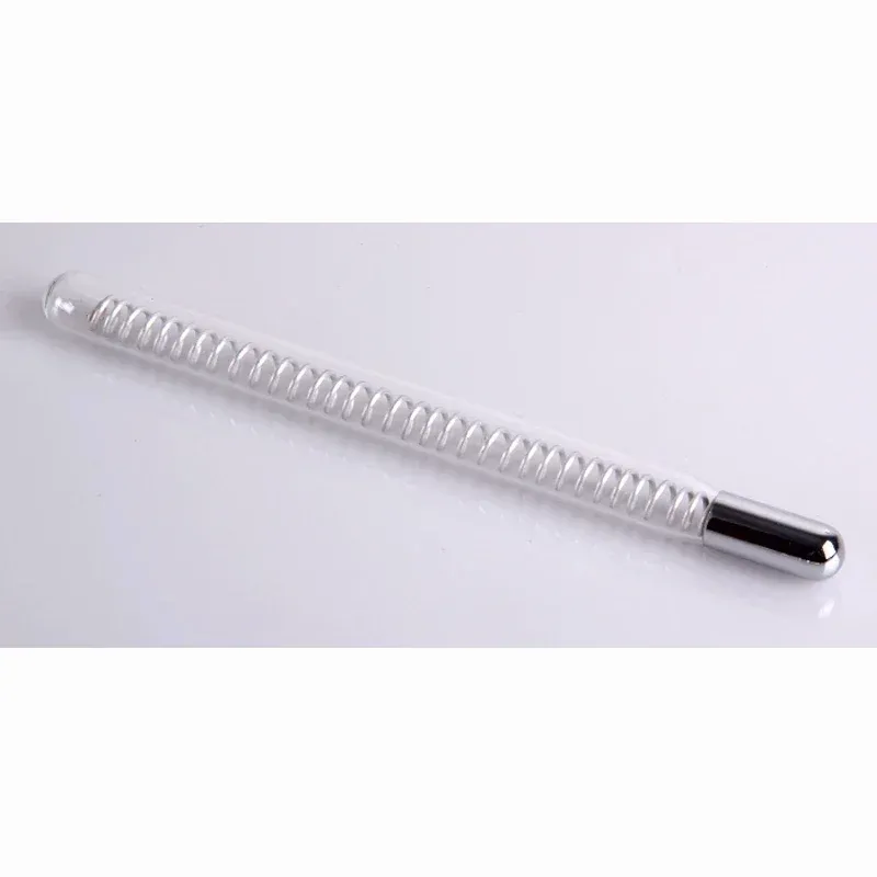 Machine faciale à haute fréquence avec tube en verre et électrode en baguette, traitement de beauté pour le visage, réduction des boutons d'acné 16