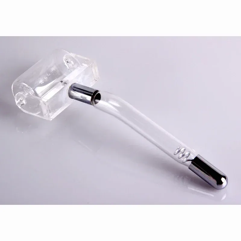Machine faciale à haute fréquence avec tube en verre et électrode en baguette, traitement de beauté pour le visage, réduction des boutons d'acné 17