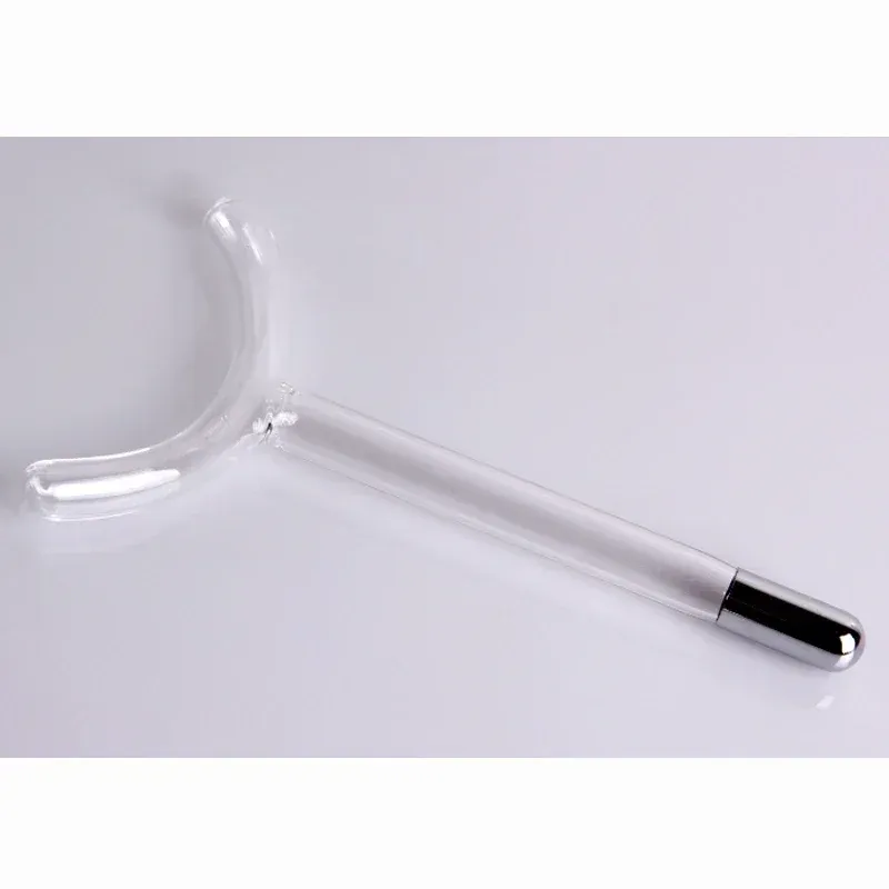 Machine faciale à haute fréquence avec tube en verre et électrode en baguette, traitement de beauté pour le visage, réduction des boutons d'acné 13