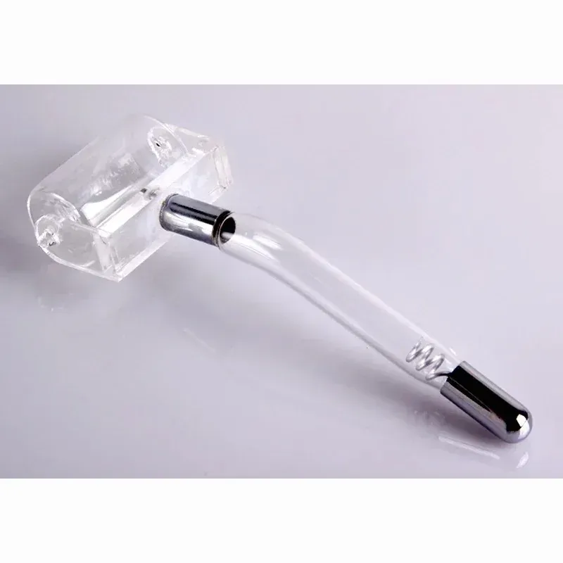 Machine faciale à haute fréquence avec tube en verre et électrode en baguette, traitement de beauté pour le visage, réduction des boutons d'acné 14