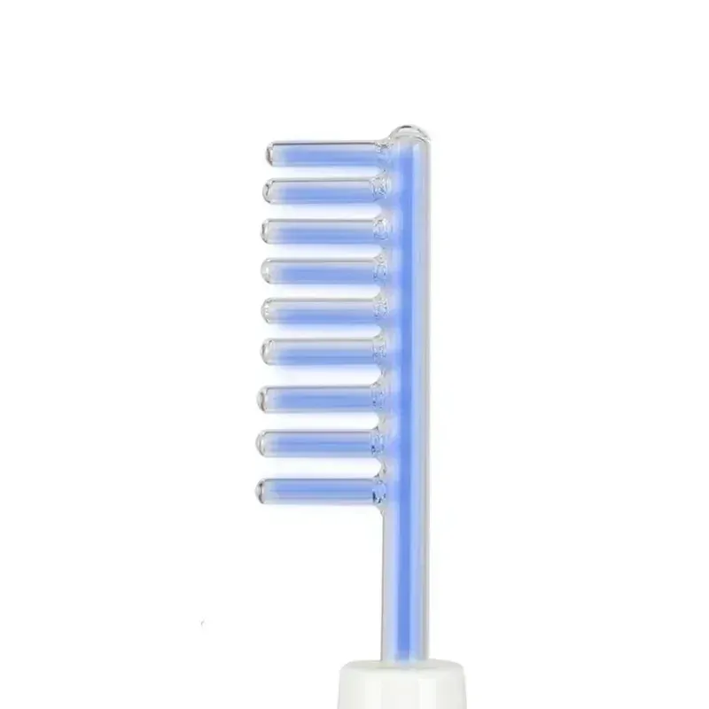 Machine faciale à haute fréquence avec tube en verre et électrode en baguette, traitement de beauté pour le visage, réduction des boutons d'acné 18