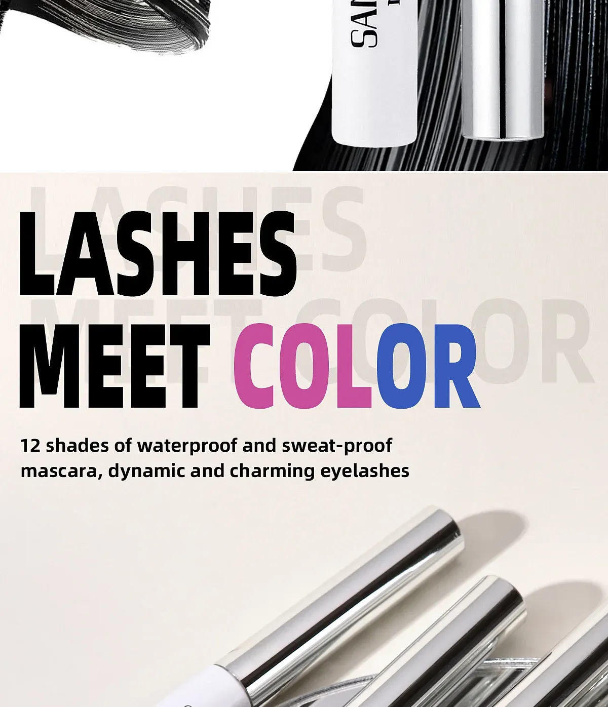 Mascara à friser coloré - vue 2