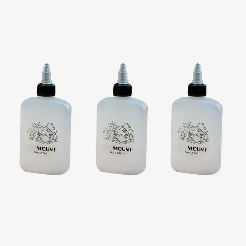 Bouteille distributrice d'huile et de vinaigre 120 ml, étanche, à bouchon torsadé en HDPE, pour la cuisine, le camping et les grillades 7