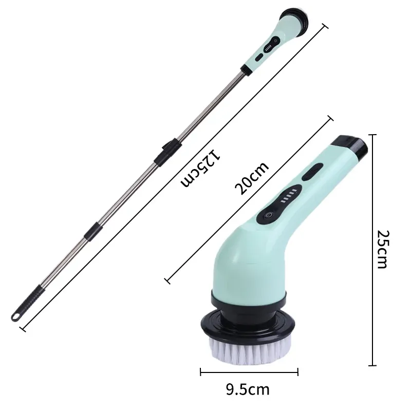 Brosse de nettoyage électrique, vue finale