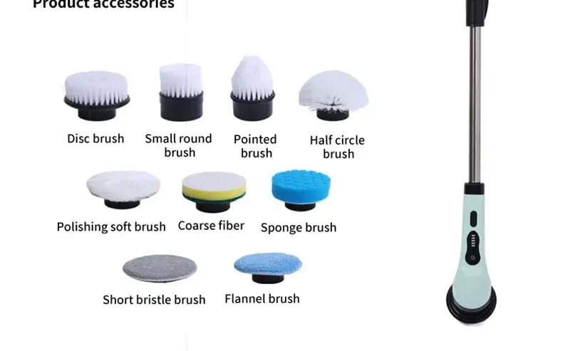 Brosse de nettoyage électrique, mise en valeur