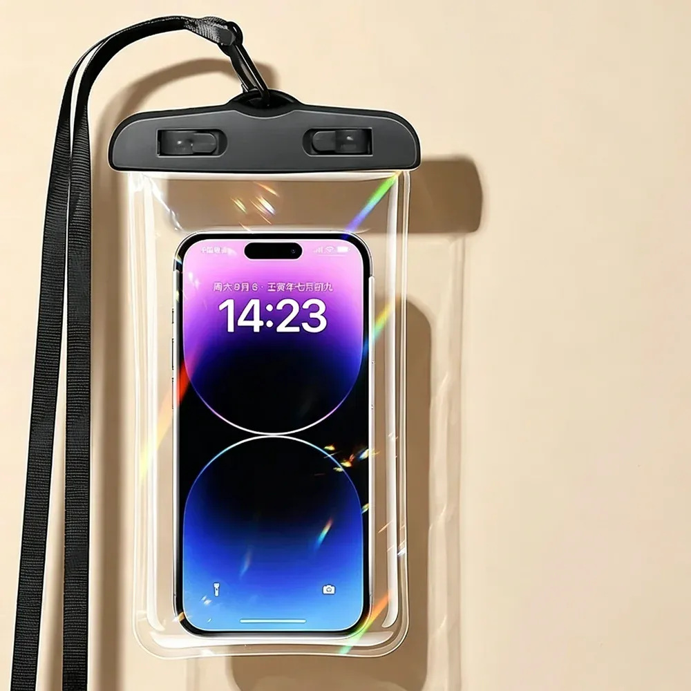 Pochette étanche pour téléphone – Housse de protection sous-marine pour plongée, natation, sports nautiques, plage et ski 9