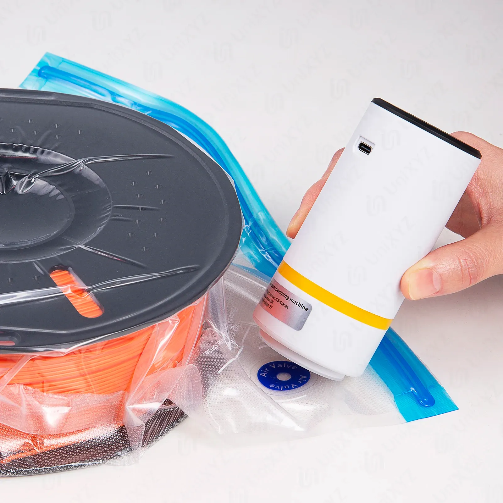 Pompe manuelle pour sac sous vide
