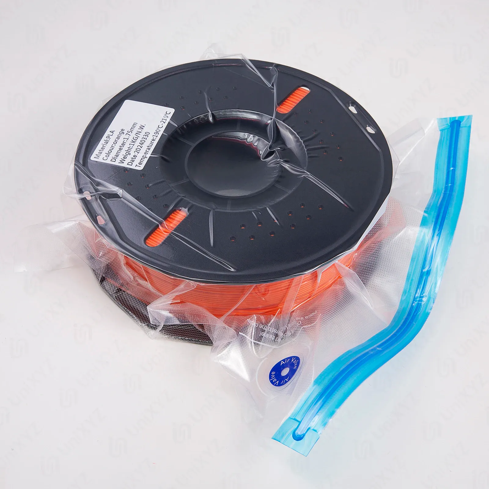 Rangement de filament sous vide