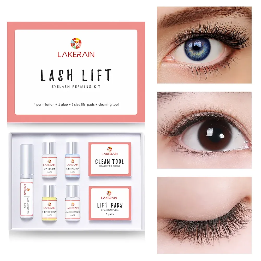 Kit de rehaussement de cils semi-permanent Lakerain - Image 1