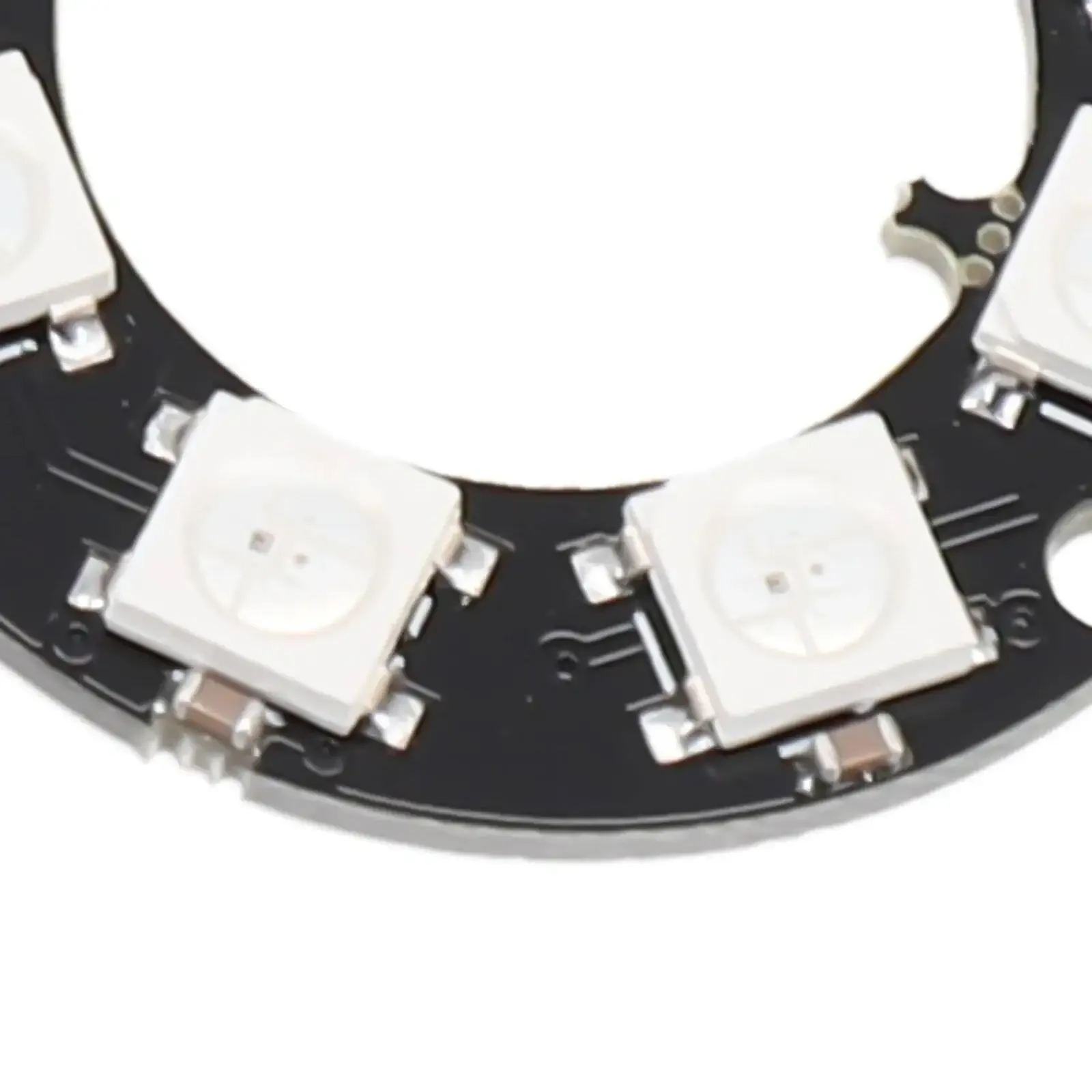 Anneau LED NeoPixel RGB adressable individuellement 5 V, compatible Arduino WS2812 6