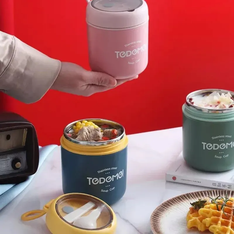 Boîte à déjeuner en acier inoxydable, vue d'ensemble