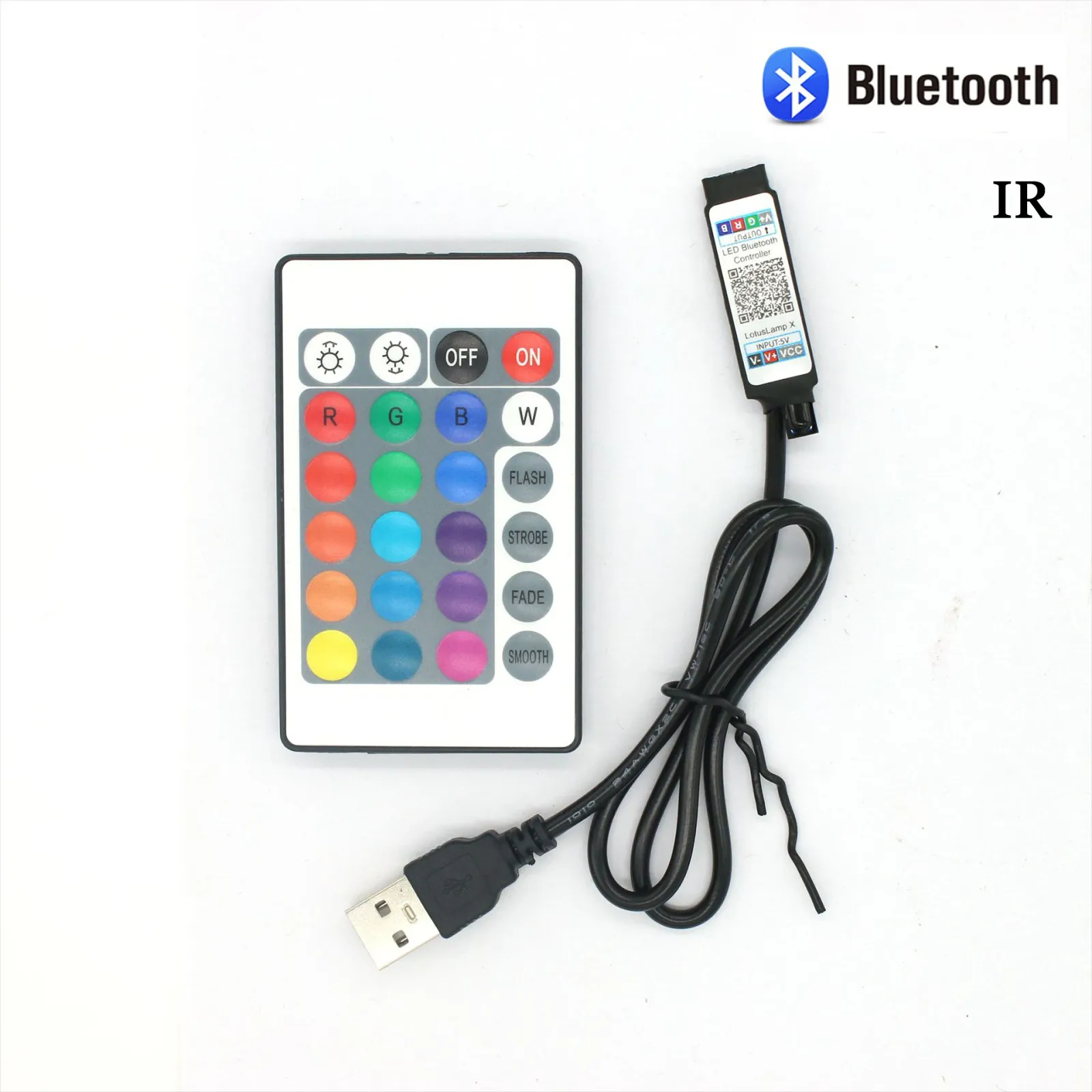 Contrôleur Bluetooth RGB pour ruban LED