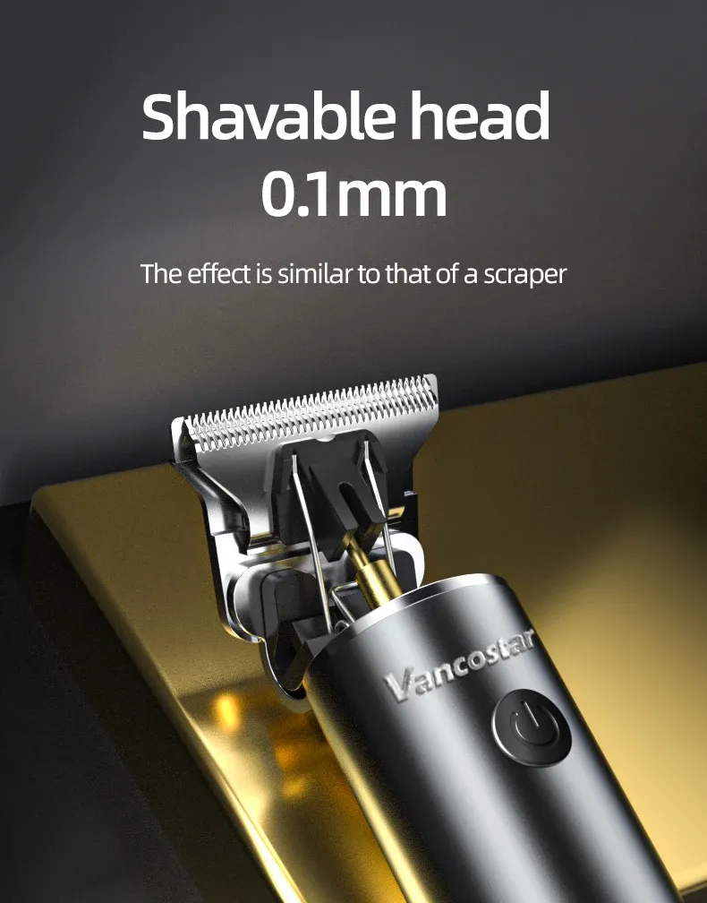 Écran LCD intelligent de la tondeuse à cheveux
