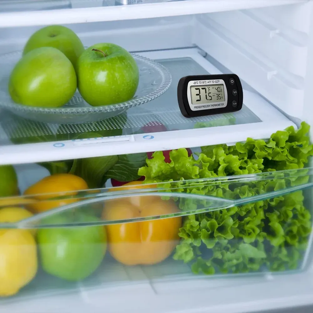 Thermomètre dans un congélateur