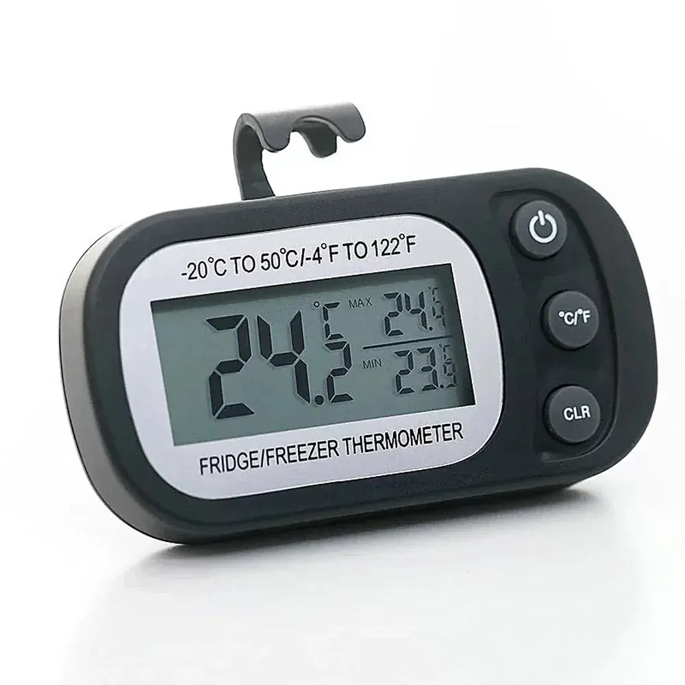 Thermomètre magnétique LCD pour réfrigérateur et congélateur, outil de cuisine indispensable 9