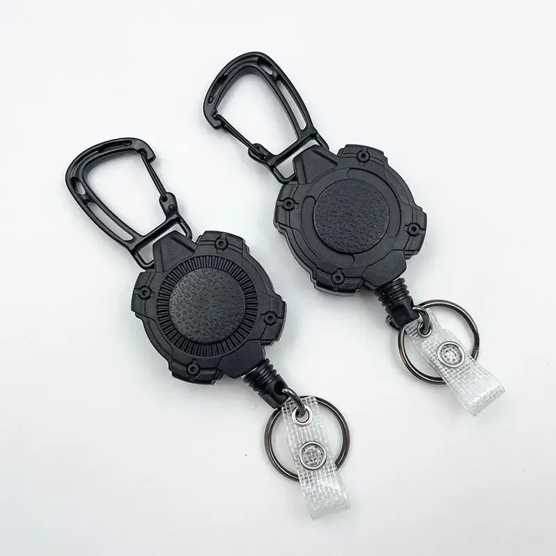 Porte-badge rétractable, style