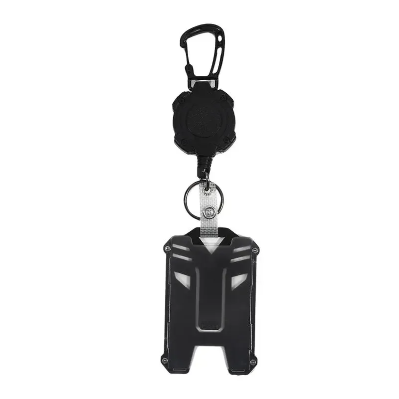 Porte-badge rétractable, vue latérale