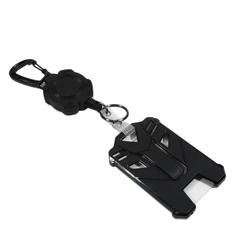 Porte-badge rétractable, finition premium