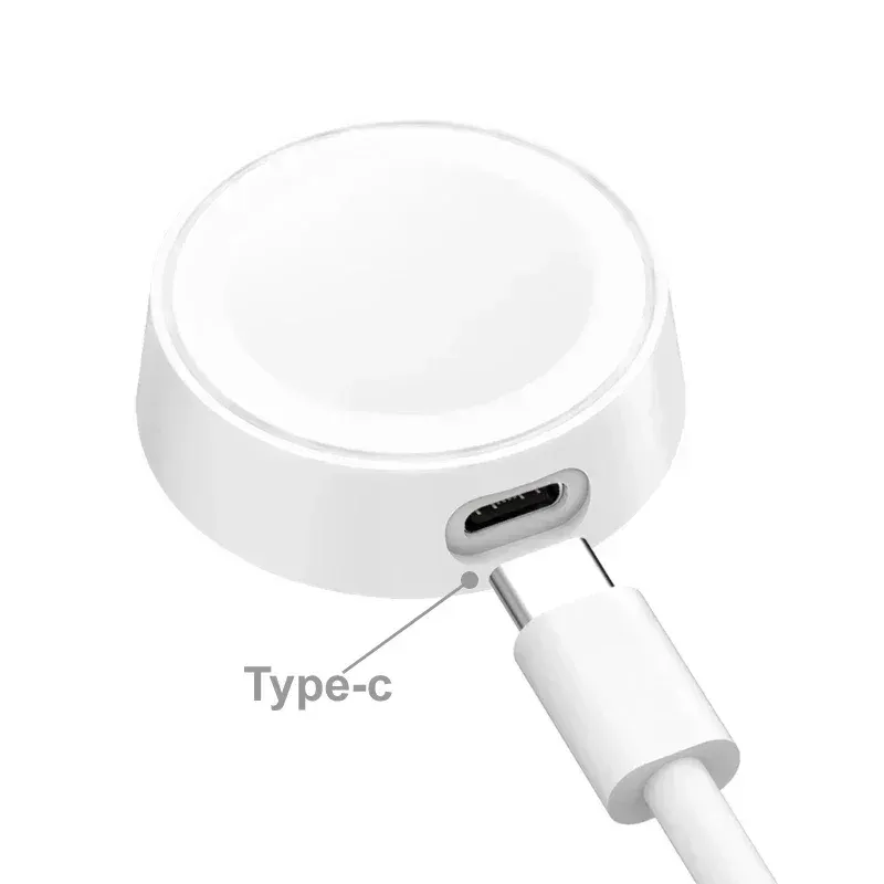 Détail du câble de charge pour montre connectée