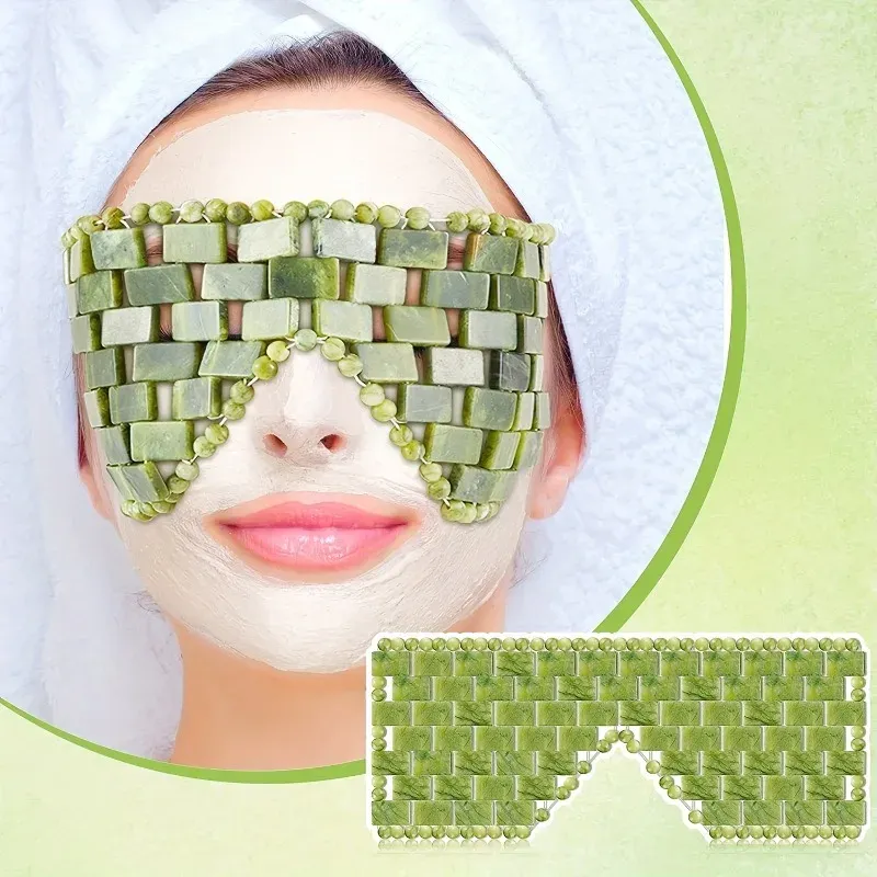 Masque pour les yeux en jade, présentation finale