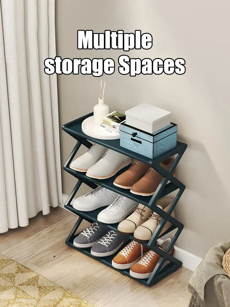 Meuble à chaussures installé dans une entrée