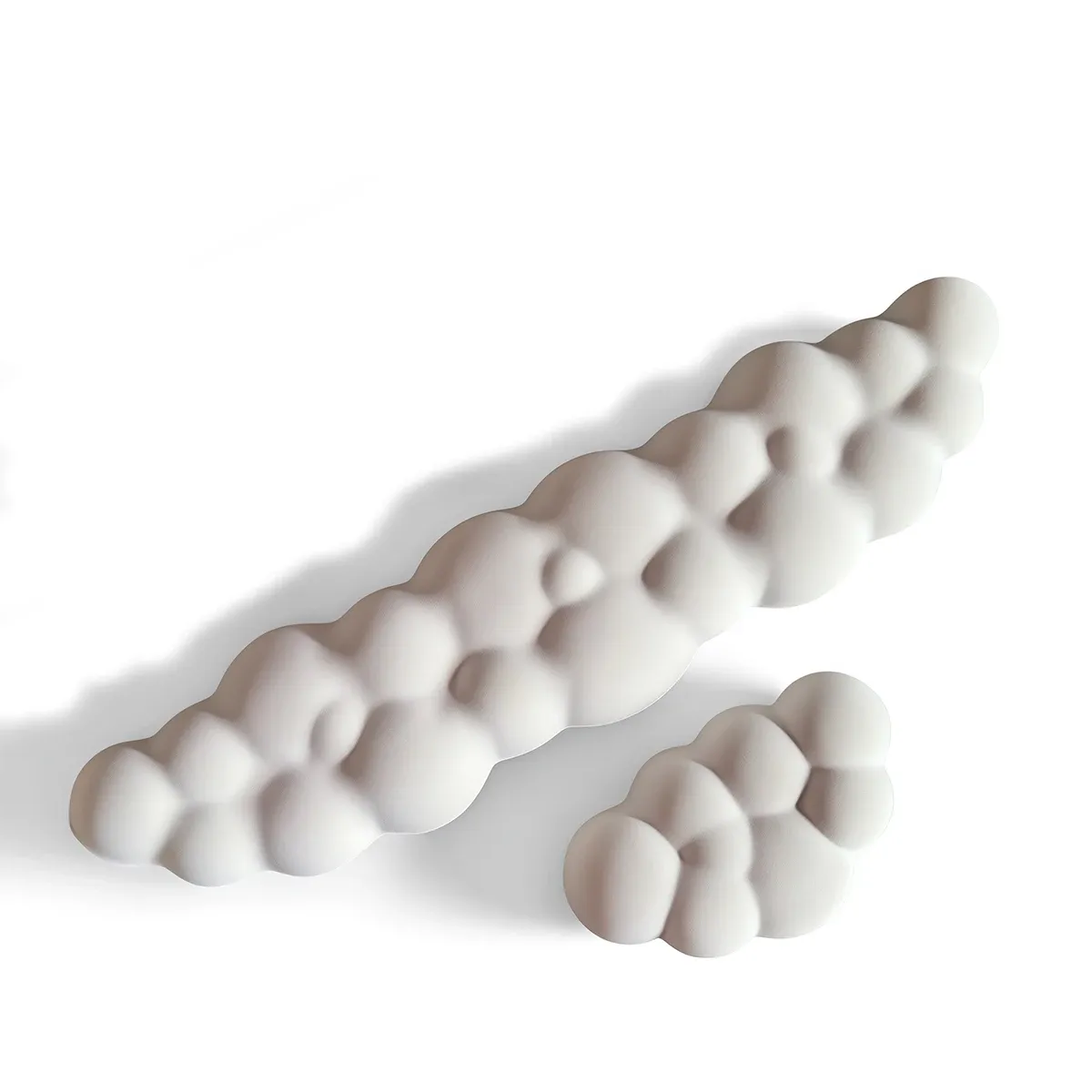 Repose-poignet en forme de nuage, tapis de bureau antidérapant, repose-poignets en mousse à mémoire de forme, tapis de souris ergonomique, repose-poignet pour la frappe, accessoires de bureau 8
