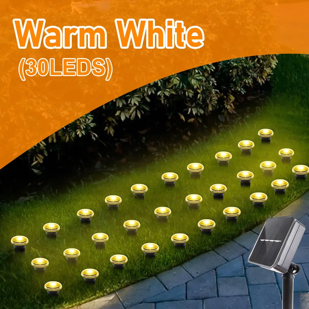 Ambiance lumineuse de jardin