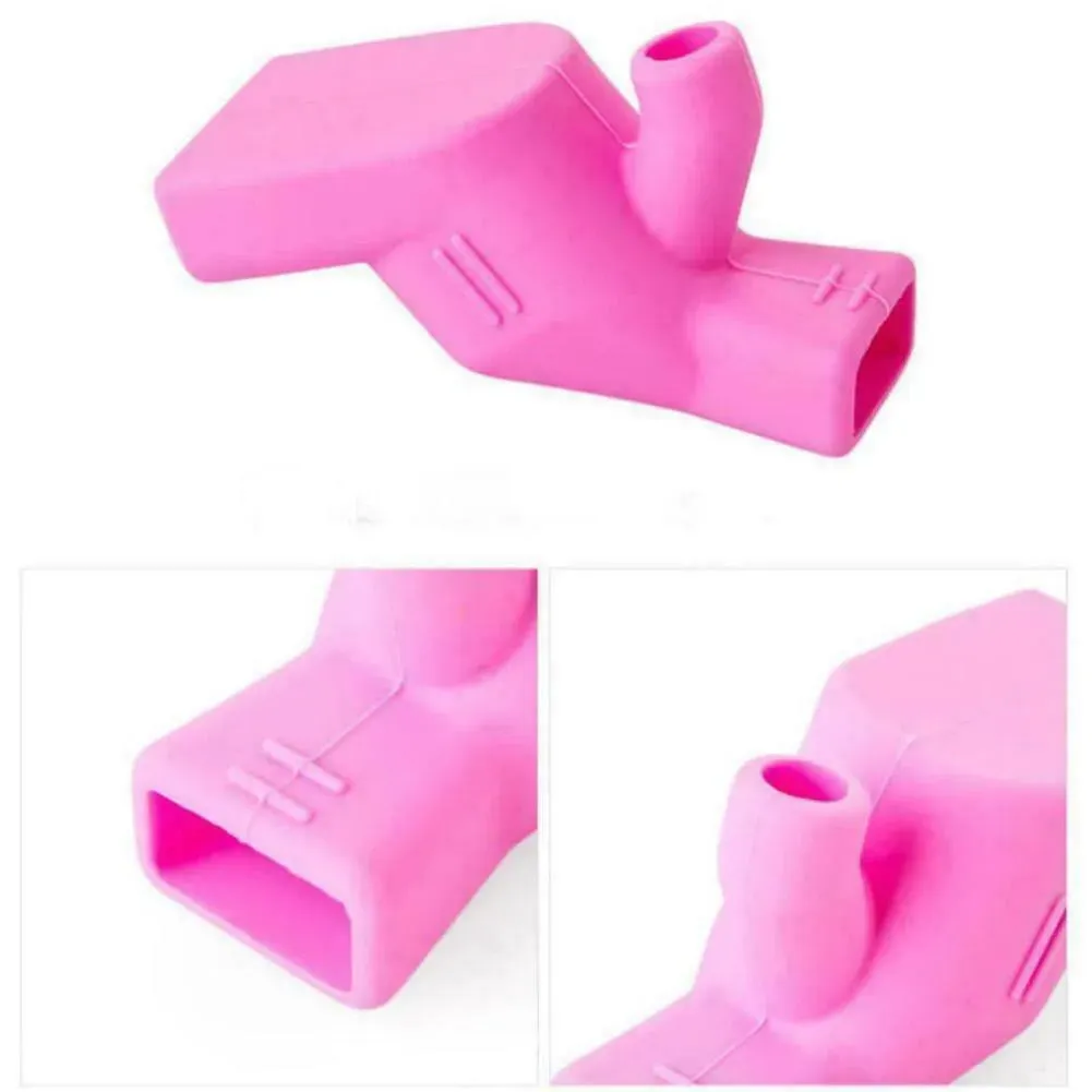 Extension de robinet en silicone, usage en salle de bains
