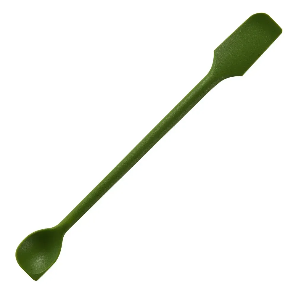 Ensemble de spatules en silicone, grattoirs à double tête, spatule à crème cosmétique, spatule fine allongée à petite pointe pour pots profonds, outil de maquillage spa 8