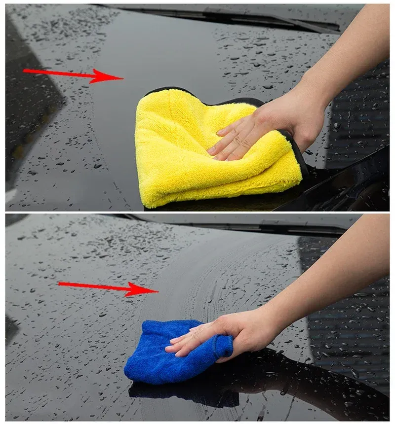 Chiffon de séchage en microfibre pour véhicule