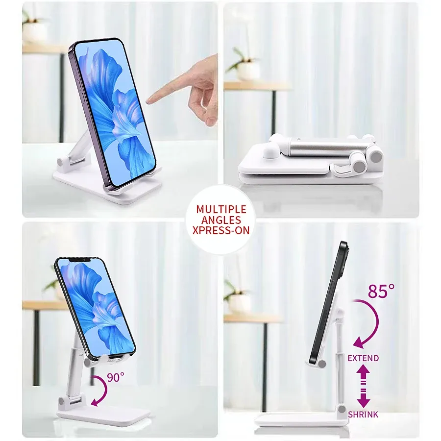 Support de téléphone flexible en usage