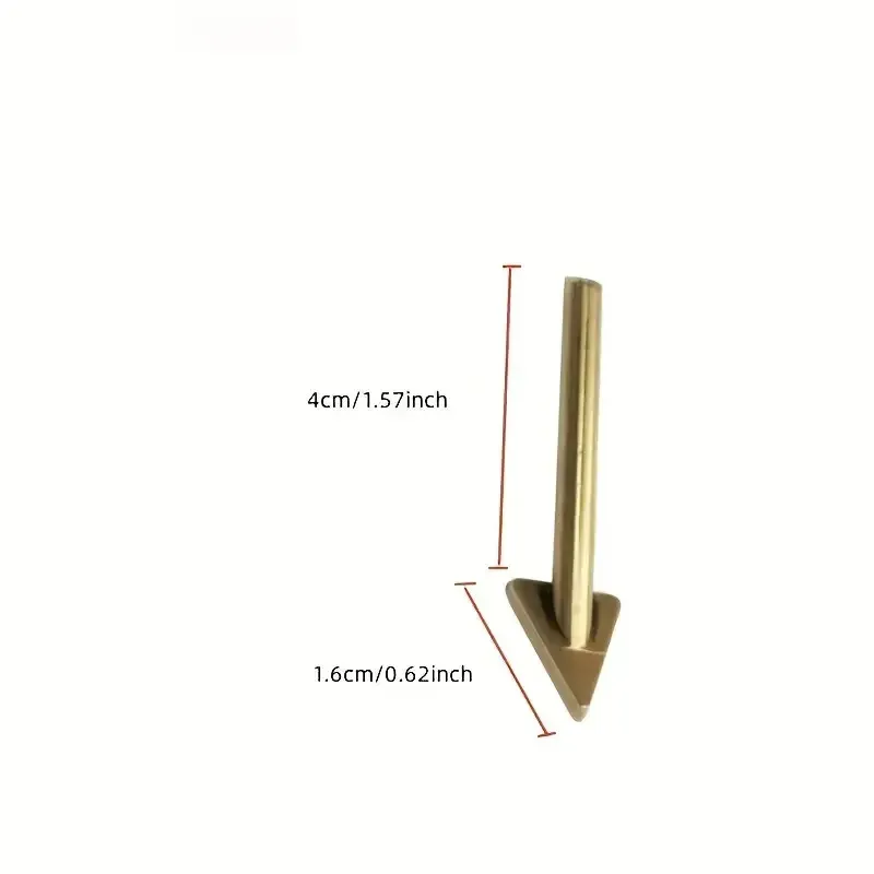 Panne triangulaire en cuivre pour fer à souder, réparation de plastique, 60 W 2