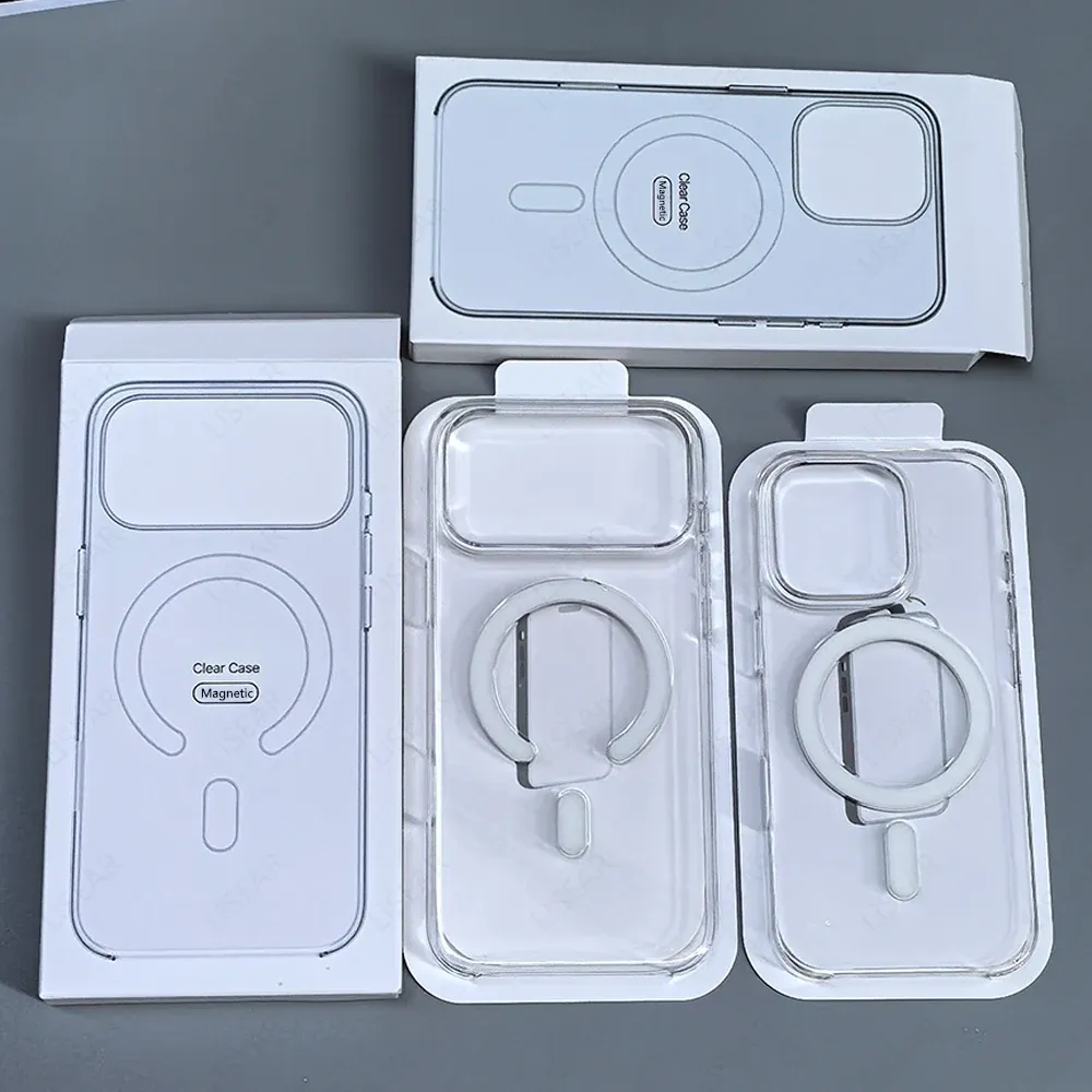 Coque transparente MagSafe finition