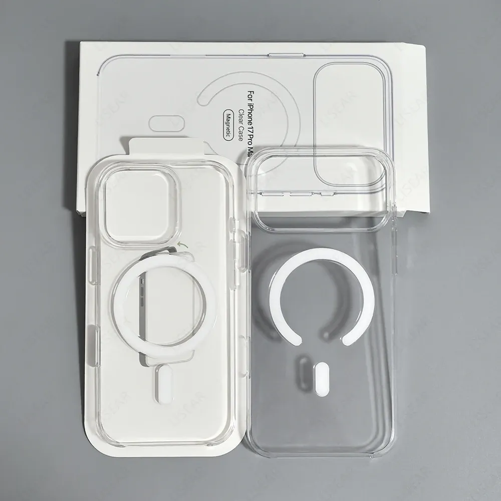 Coque transparente MagSafe vue de face
