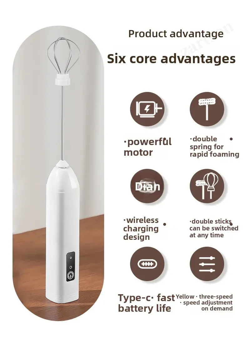 Mini mixeur portable utilisé pour mixer une boisson