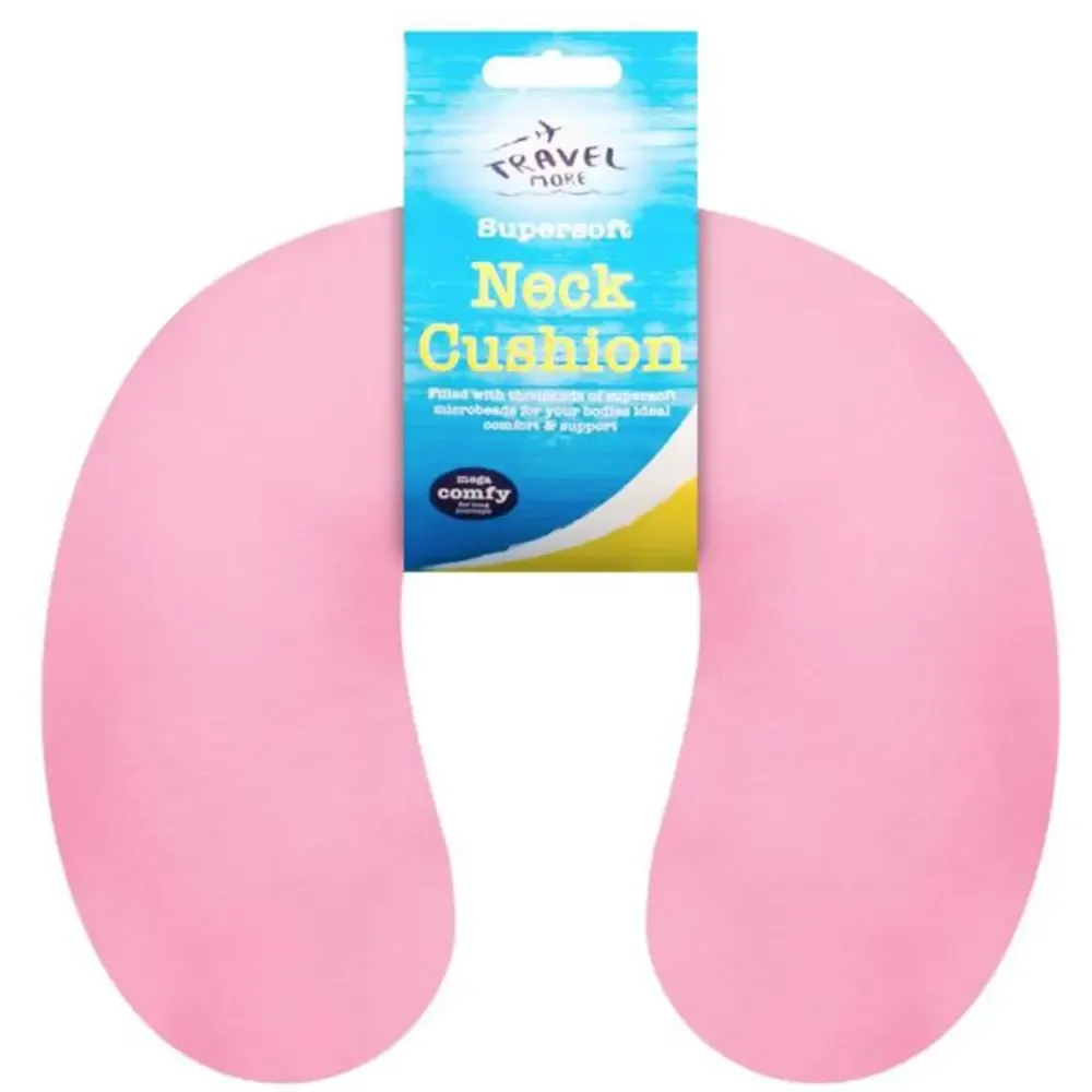 Oreiller en forme de U porté autour du cou