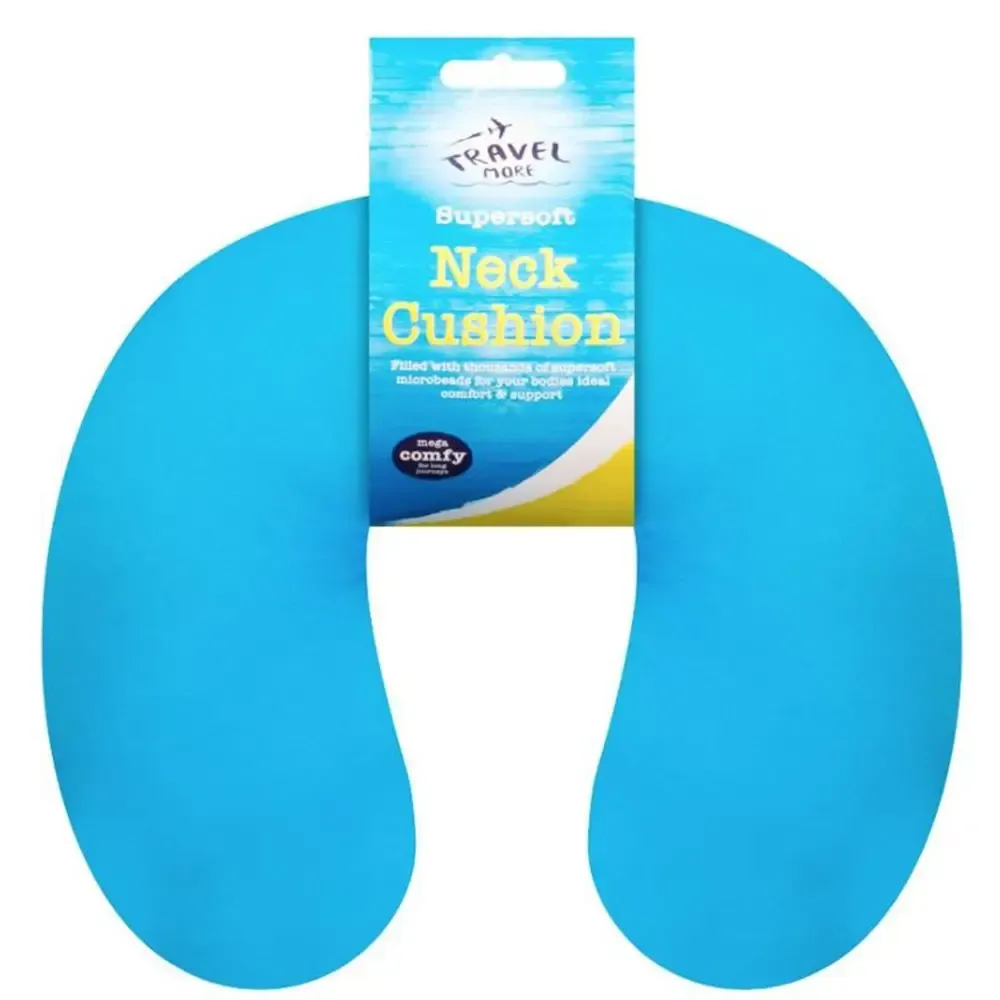 Oreiller de cou en peluche, finition détaillée