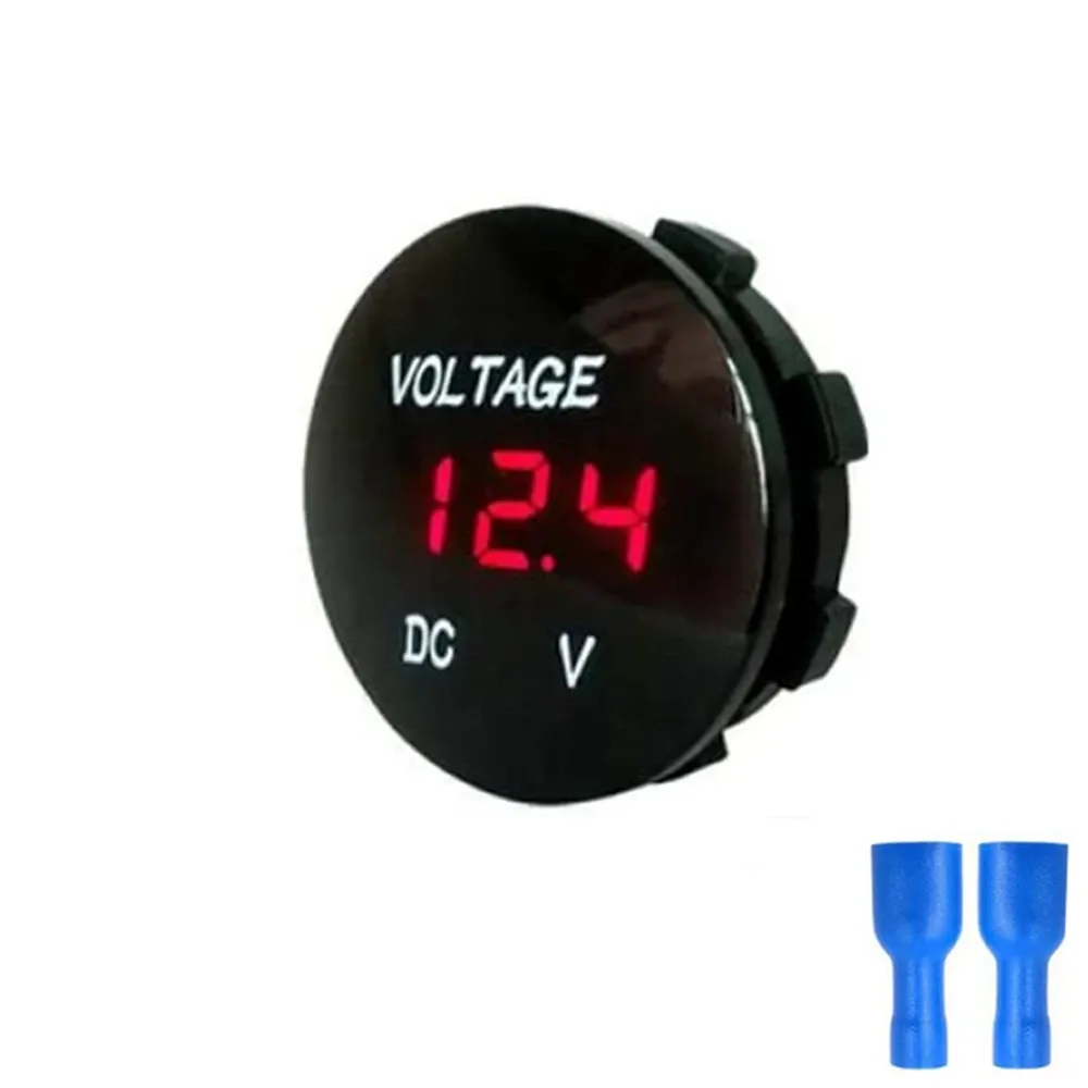 Voltmètre numérique, détail de la face avant