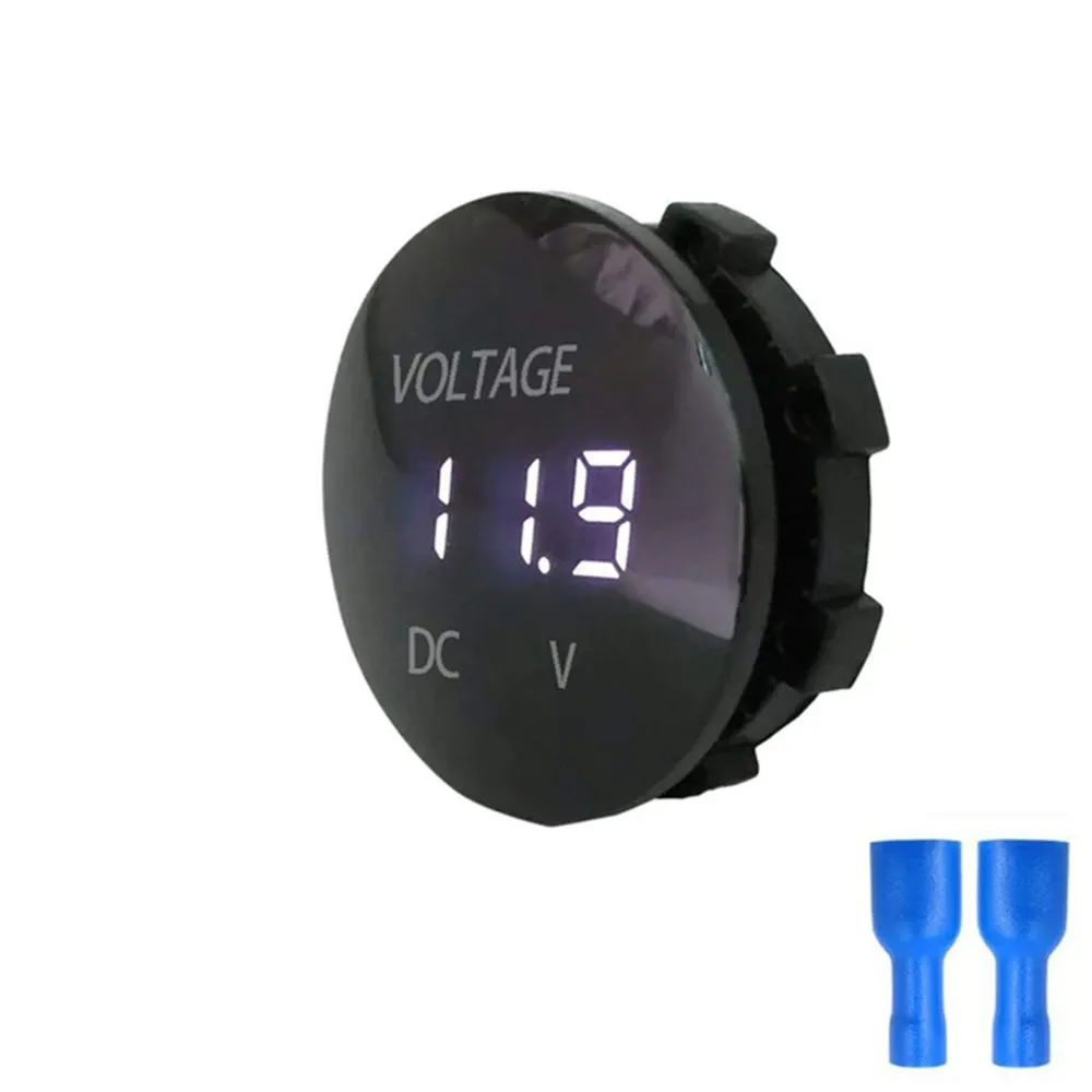 Voltmètre numérique DC 5 V à 48 V étanche pour voiture, moto, ATV et bateau 8